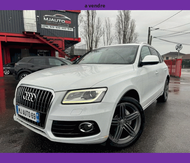 Audi Audi Q5 2L TDI 190cv CUIR GPS XENON LED TOIT OUVRANT BVA S-TRONIC 7 AVUS QUATTRO Clean Diesel	