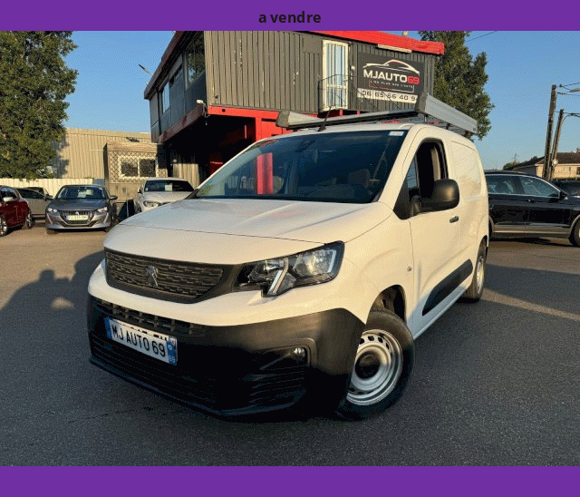 Peugeot Peugeot Partner FOURGON 1.5 BLUEHDI 100cv GPS CLIM PREMIUM 650 KG 3 PLACES