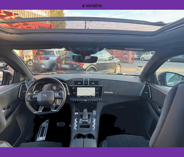 DS DS Ds 7 Crossback 2L BLUEHDI 180cv TOIT OUVRANT CUIR GPS LED BVA EAT8 PERFORMANCE LINE