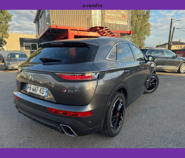 DS DS Ds 7 Crossback 2L BLUEHDI 180cv TOIT OUVRANT CUIR GPS LED BVA EAT8 PERFORMANCE LINE