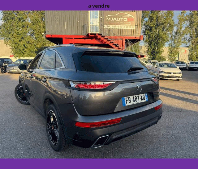 DS DS Ds 7 Crossback 2L BLUEHDI 180cv TOIT OUVRANT CUIR GPS LED BVA EAT8 PERFORMANCE LINE