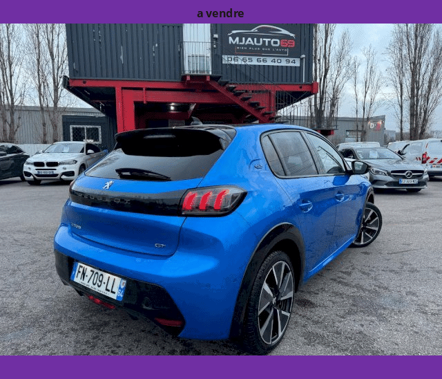 Peugeot Peugeot 208 E-208 136cv 100% ELECTRIQUE CUIR GPS CAMERA XENON LED GT