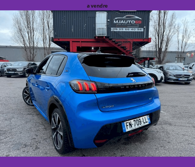 Peugeot Peugeot 208 E-208 136cv 100% ELECTRIQUE CUIR GPS CAMERA XENON LED GT