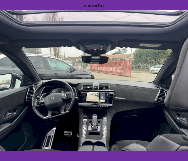 DS DS  7 Crossback 2L BLUEHDI 180cv CAMERA 360° TOIT OUVRANT CUIR GPS XENON LED BVA EAT8 PERFORMANCE LINE