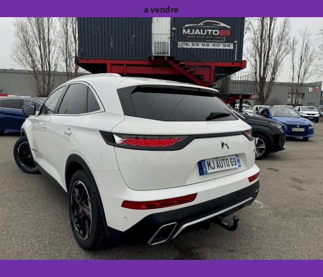 DS DS  7 Crossback 2L BLUEHDI 180cv CAMERA 360° TOIT OUVRANT CUIR GPS XENON LED BVA EAT8 PERFORMANCE LINE