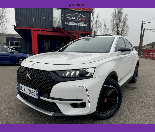 DS DS  7 Crossback 2L BLUEHDI 180cv CAMERA 360° TOIT OUVRANT CUIR GPS XENON LED BVA EAT8 PERFORMANCE LINE