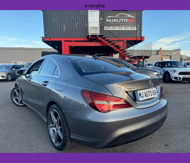 Mercedes-Benz Mercedes-Benz CLA 200 CDI 136cv CAMERA CUIR GPS XÉNON LED BVA 7G-DCT 93000KMS
