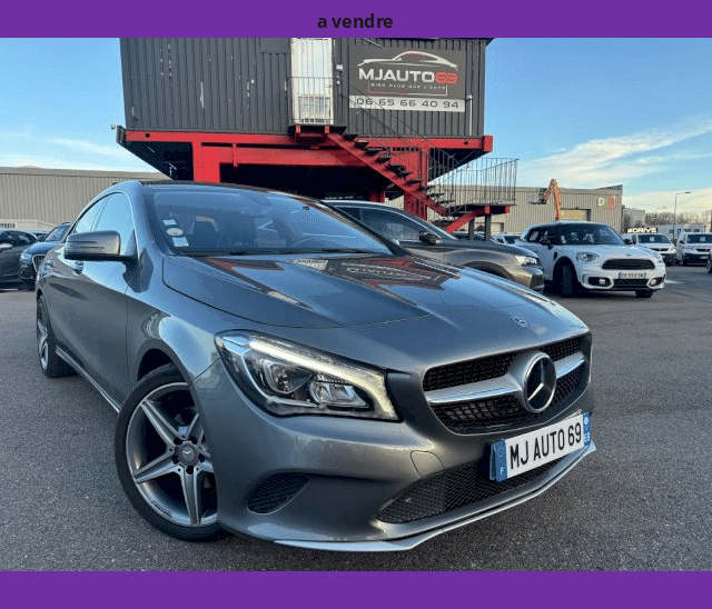 Mercedes-Benz Mercedes-Benz CLA 200 CDI 136cv CAMERA CUIR GPS XÉNON LED BVA 7G-DCT 93000KMS