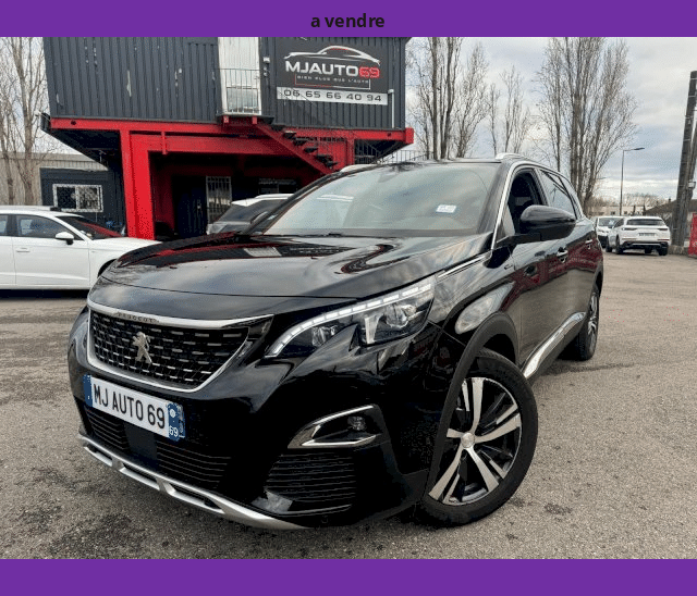 Peugeot Peugeot 5008 II 1.6L BLUEHDI 120cv GT LINE CUIR GPS XENON LED CAMERA 7PL. BVA EAT6