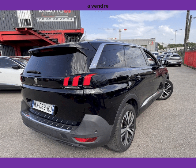 Peugeot Peugeot 5008 II 2L BLUEHDI 180cv CAMERA CUIR GPS XENON LED BVA EAT8 ALLURE BUSINESS