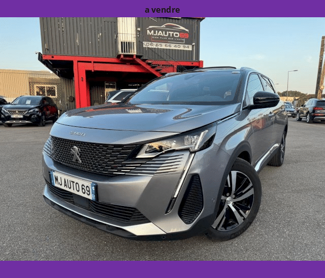 Peugeot Peugeot 5008 II 1.5L BLUEHDI 130cv GT TOIT OUVRANT CAMERA CUIR GPS XENON LED BVA EAT8 7PL.