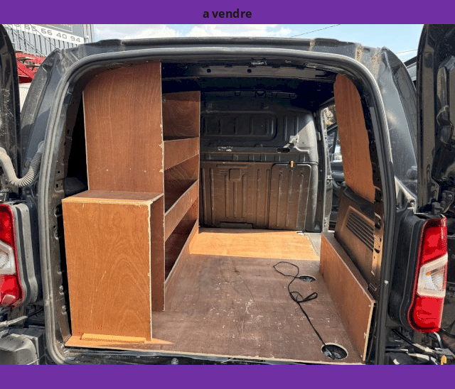 Citroën Citroën Berlingo 1.5 BLUEHDI 130CV CAMERA GPS 3 PLACES BVA EAT8 FOURGON NOIR WORKER M 1000KGS