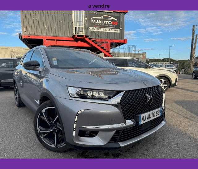 DS DS Ds 7 Crossback 2L BLUEHDI 180cv CAMERA 360° TOIT OUVRANT CUIR GPS XENON LED BVA EAT8 LA PREMIERE