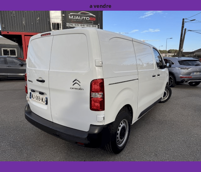 Citroën Citroën Jumpy III M 2.0L BLUEHDI 120cv FOURGON 3 PLACES CLUB
