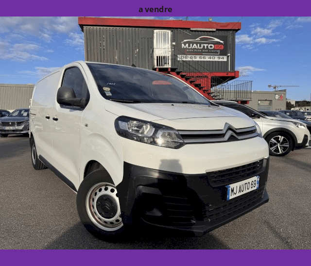 Citroën Citroën Jumpy III M 2.0L BLUEHDI 120cv FOURGON 3 PLACES CLUB