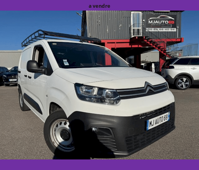Citroën Citroën Berlingo 1.5 BLUEHDI 130CV GPS 3 PLACES GALERIE + ATTELAGE FOURGON WORKER M 1000KGS	