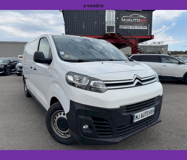 Citroën Citroën Jumpy III M 2.0L BLUEHDI 120cv FOURGON 3 PLACES CLUB 340NM