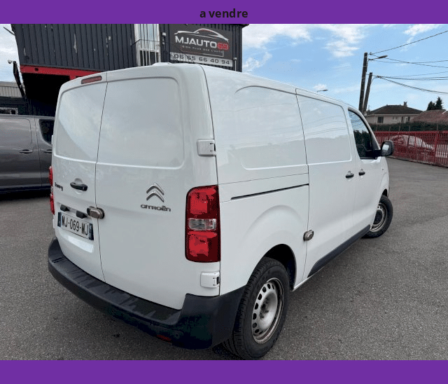 Citroën Citroën Jumpy III M 2.0L BLUEHDI 120cv FOURGON 3 PLACES CLUB 340NM