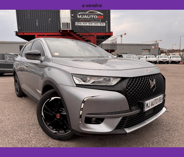 DS DS  7 Crossback 1.5L BLUEHDI 130cv CUIR CAMERA GPS XENON LED PERFORMANCE LINE+ 04/2022