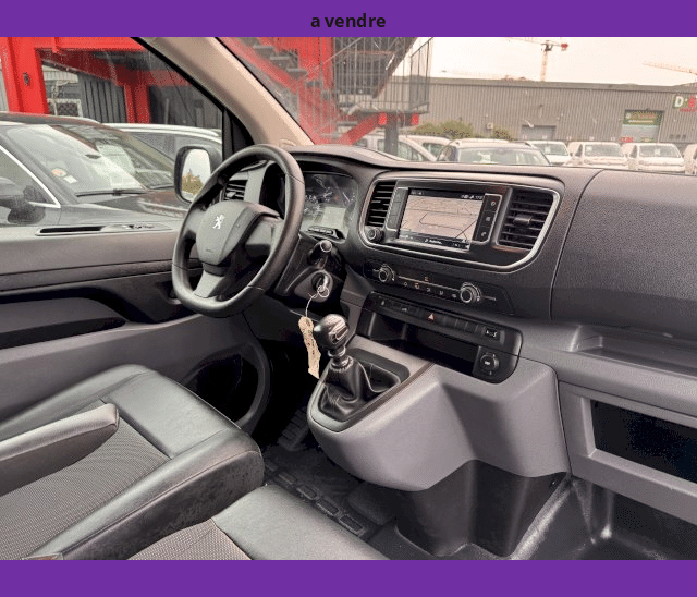 Peugeot Peugeot Expert iII 2L BLUEHDI 120cv FOURGON LONG CAMERA GPS ATTELAGE ASPHALT