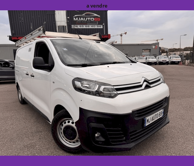 Citroën Citroën Jumpy III M 1.5L BLUEHDI 120cv FOURGON CAMERA GPS GALERIE + ECHELLE 
