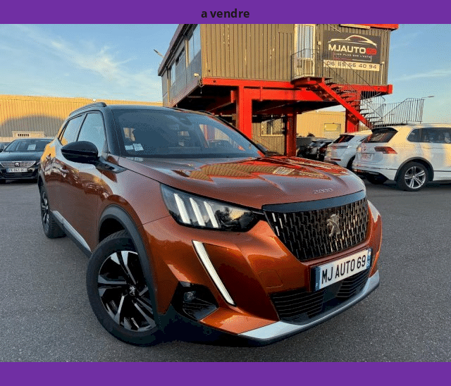 Peugeot Peugeot 2008 II 1.5L BLUEHDI 130cv GT CUIR CAMERA XENON LED GPS EAT8