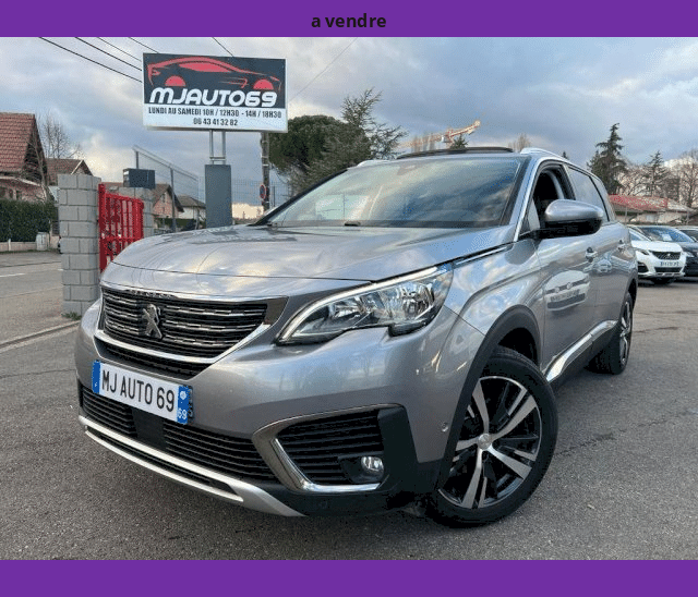 Peugeot Peugeot 5008 1.6L BLUEHDI 120cv TOIT OUVRANT CUIR GPS LED CAMERA 7PL.