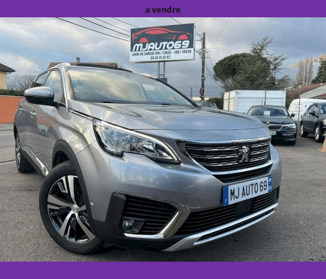 Peugeot Peugeot 5008 1.6L BLUEHDI 120cv TOIT OUVRANT CUIR GPS LED CAMERA 7PL.