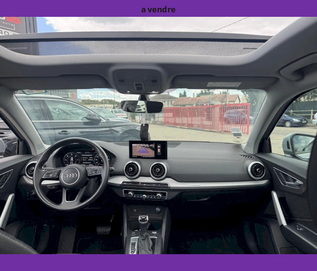 Audi Audi Q2 30 116cv TOIT OUVRANT XENON LED GPS CAMERA Design Luxe BVA S-Tronic 7