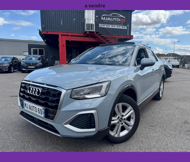 Audi Audi Q2 30 116cv TOIT OUVRANT XENON LED GPS CAMERA Design Luxe BVA S-Tronic 7
