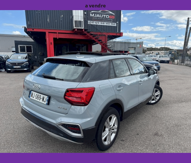 Audi Audi Q2 30 116cv TOIT OUVRANT XENON LED GPS CAMERA Design Luxe BVA S-Tronic 7