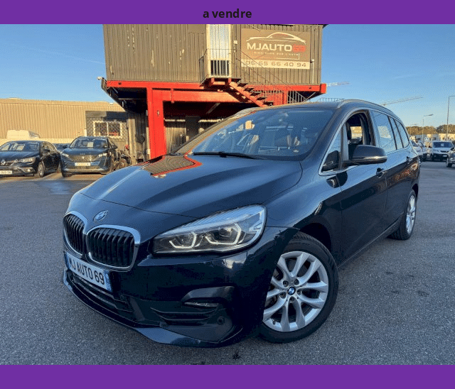 BMW BMW Serie 2 Gran Tourer 218dA 150cv CUIR XENON CAMERA GPS 7PL. BVA8 LED BUSINESS DESIGN