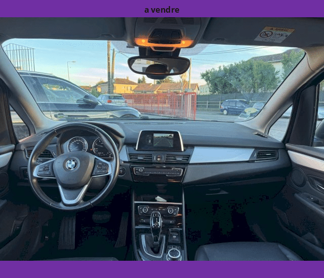 BMW BMW Serie 2 Gran Tourer 218dA 150cv CUIR XENON CAMERA GPS 7PL. BVA8 LED BUSINESS DESIGN