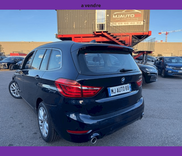 BMW BMW Serie 2 Gran Tourer 218dA 150cv CUIR XENON CAMERA GPS 7PL. BVA8 LED BUSINESS DESIGN