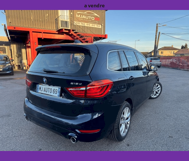 BMW BMW Serie 2 Gran Tourer 218dA 150cv CUIR XENON CAMERA GPS 7PL. BVA8 LED BUSINESS DESIGN