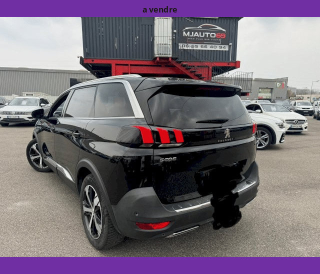 Peugeot Peugeot 5008 1.5L BLUEHDI 130cv TOIT OUVRANT CUIR GPS XENON LED CAMERA 7PL. GT LINE