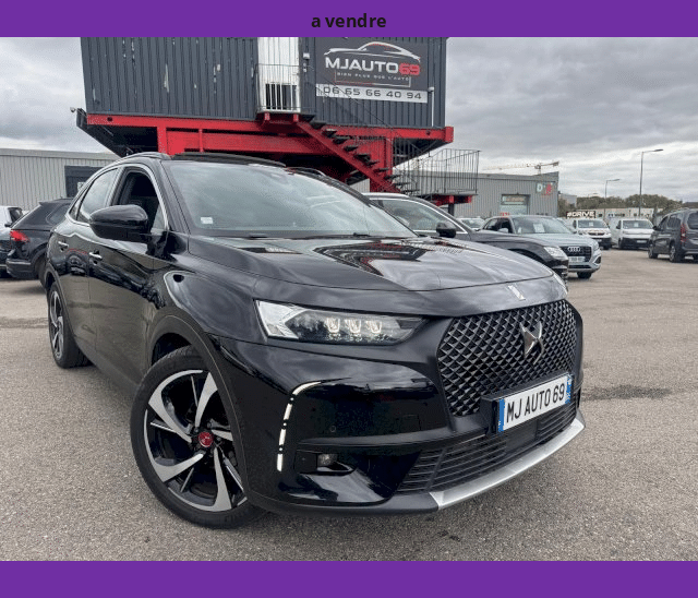 DS DS  7 Crossback 1.5L BLUEHDI 130cv TOIT OUVRANT CUIR CAMERA GPS XENON LED PERFORMANCE LINE+