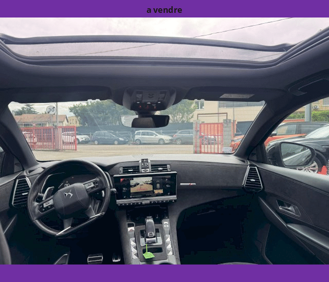 DS DS  7 Crossback 1.5L BLUEHDI 130cv TOIT OUVRANT CUIR CAMERA GPS XENON LED PERFORMANCE LINE+