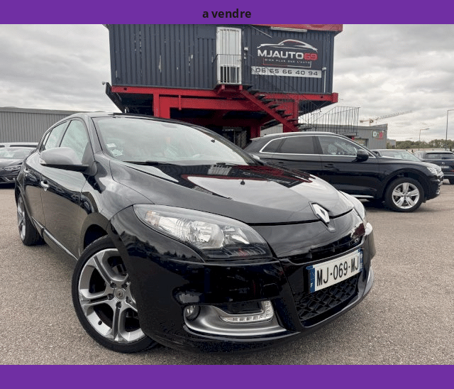 Renault Renault Megane 2.0L DCI 160cv GT GPS CAMERA LED CUIR BI COULEUR