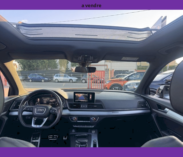 Audi Audi Q5 II 2L 40 TDI 190cv QUATTRO S-LINE TOIT OUVRANT CUIR XENON LED GPS CAMERA S-Tronic 7
