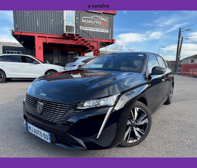 Peugeot Peugeot 308 III 1.5 BlueHDi 130cv CAMERA CUIR XENON LED GPS BVA EAT8 ALLURE Pack 08/2022