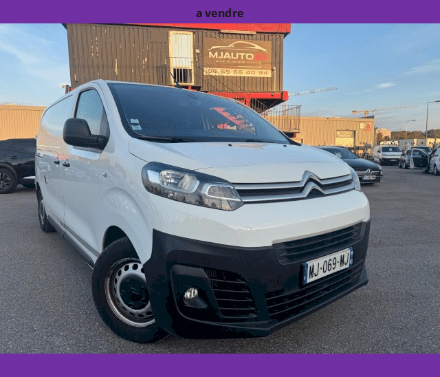 Citroën Citroën Jumpy III 2.0L BLUEHDI 150cv GPS DOUBLE PORTES LATERALE CLUB