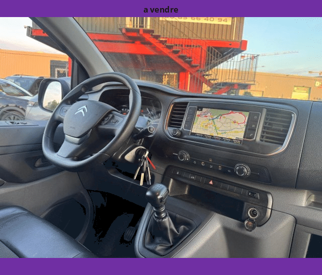 Citroën Citroën Jumpy III 2.0L BLUEHDI 150cv GPS DOUBLE PORTES LATERALE CLUB