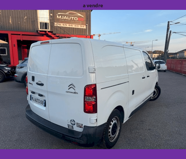 Citroën Citroën Jumpy III 2.0L BLUEHDI 150cv GPS DOUBLE PORTES LATERALE CLUB