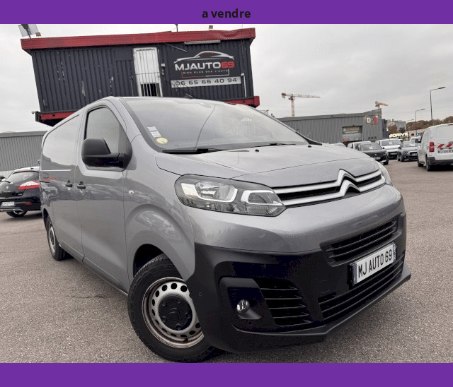 Citroën Citroën Jumpy III 1.5L BLUEHDI 120cv FOURGON GRIS CAMERA GPS DOUBLE PORTE LATERALE