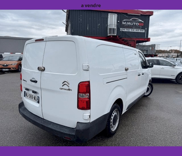 Citroën Citroën Jumpy III XL 2L BLUEHDI 120cv FOURGON LONG 96000KMS