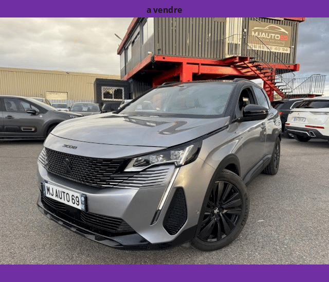 Peugeot Peugeot 3008 II 1.6L HYBRID4 300cv RECHARGEABLE GT CUIR CAMERA GPS XENON LED BVA EAT8