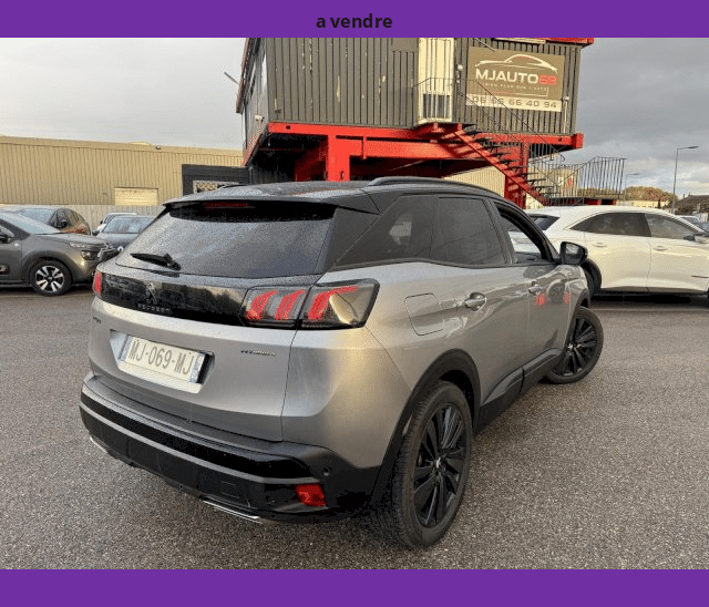 Peugeot Peugeot 3008 II 1.6L HYBRID4 300cv RECHARGEABLE GT CUIR CAMERA GPS XENON LED BVA EAT8