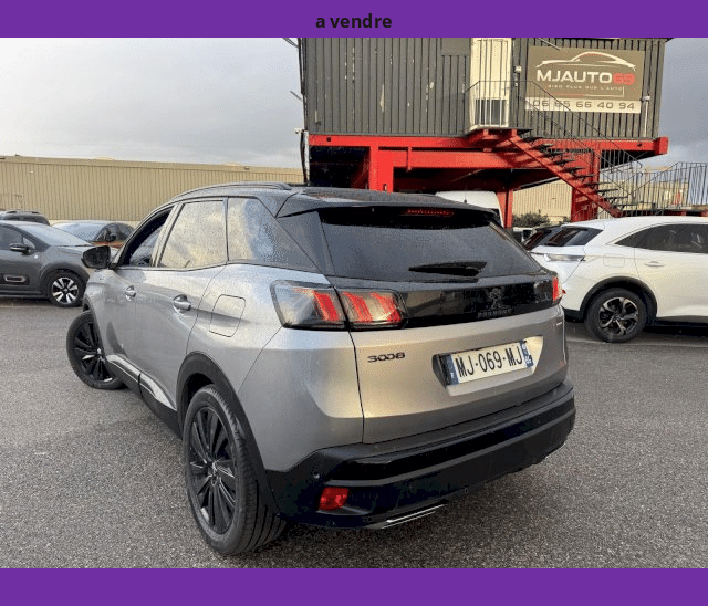 Peugeot Peugeot 3008 II 1.6L HYBRID4 300cv RECHARGEABLE GT CUIR CAMERA GPS XENON LED BVA EAT8