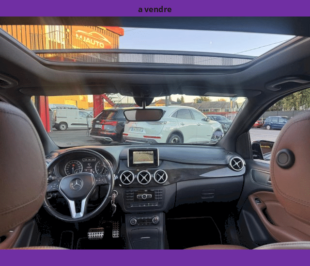 Mercedes-Benz Mercedes-Benz Classe B 180 TOIT OUVRANT GPS CUIR CAMERA XENON LED